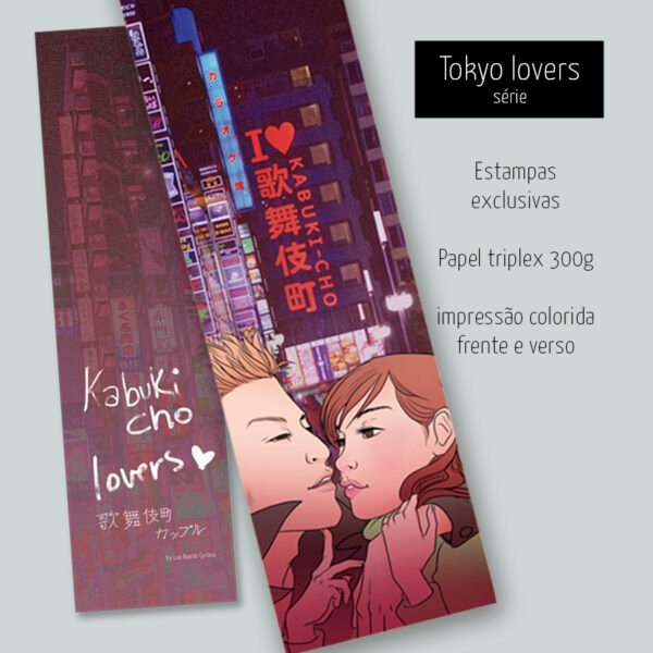 Tokyo Lovers – marcadores de livro - Imagem 2