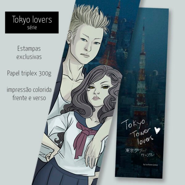 Tokyo Lovers – marcadores de livro - Imagem 3