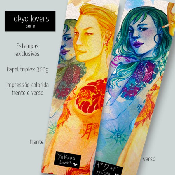 Tokyo Lovers – marcadores de livro - Imagem 4