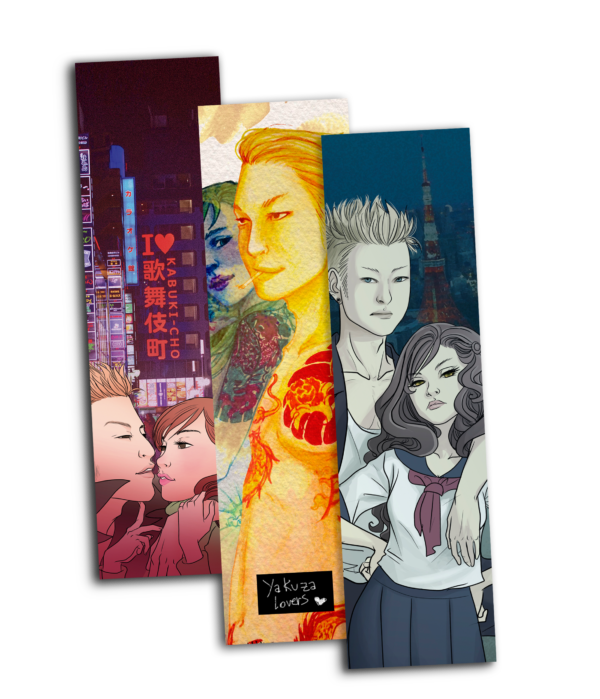 Tokyo Lovers – marcadores de livro