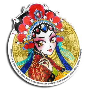 Adesivo Mulan: Beijing opera