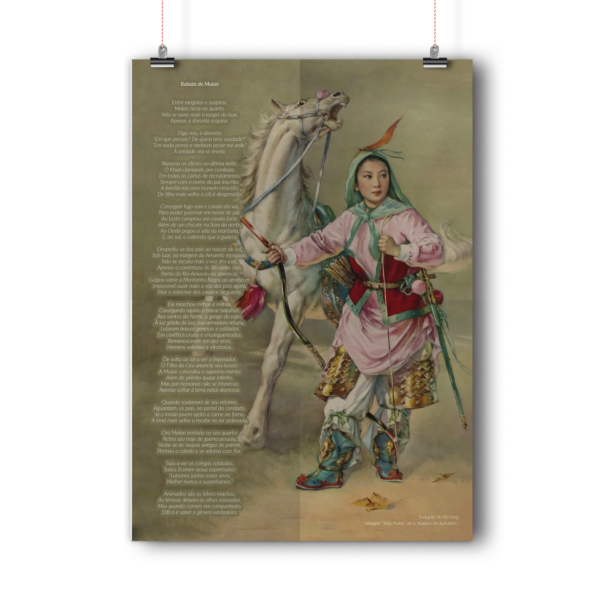 PÔSTER A3 Hua Mulan