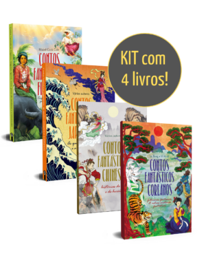 Kit: Contos fantásticos filipinos + Contos fantásticos japoneses + Contos fantásticos coreanos + Contos fantásticos chineses